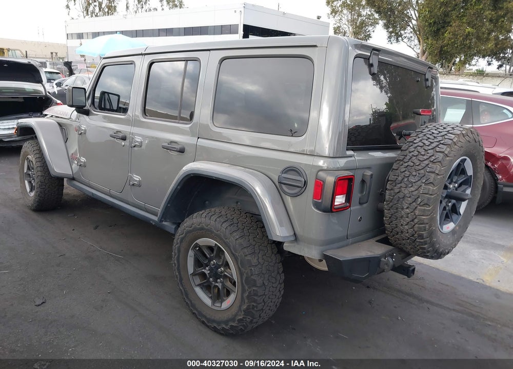 2019 JEEP WRANGLER UNLIMITED RUBICON 4X4 VIN: 1C4HJXFG0KW541045