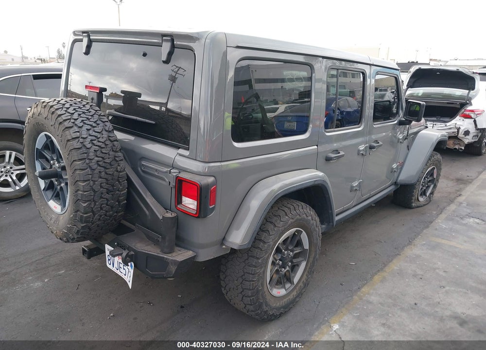 2019 JEEP WRANGLER UNLIMITED RUBICON 4X4 VIN: 1C4HJXFG0KW541045