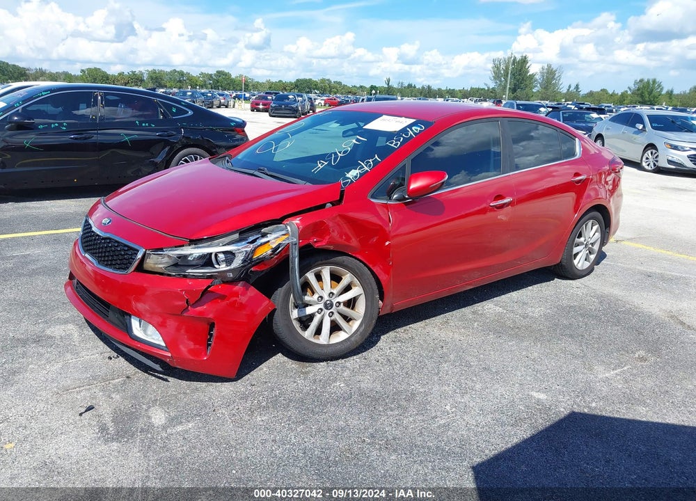 2017 KIA FORTE S VIN: 3KPFL4A78HE088691