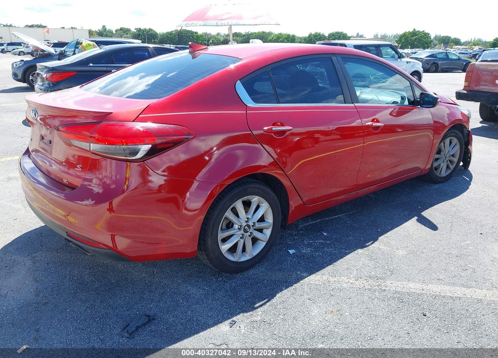 2017 KIA FORTE S VIN: 3KPFL4A78HE088691