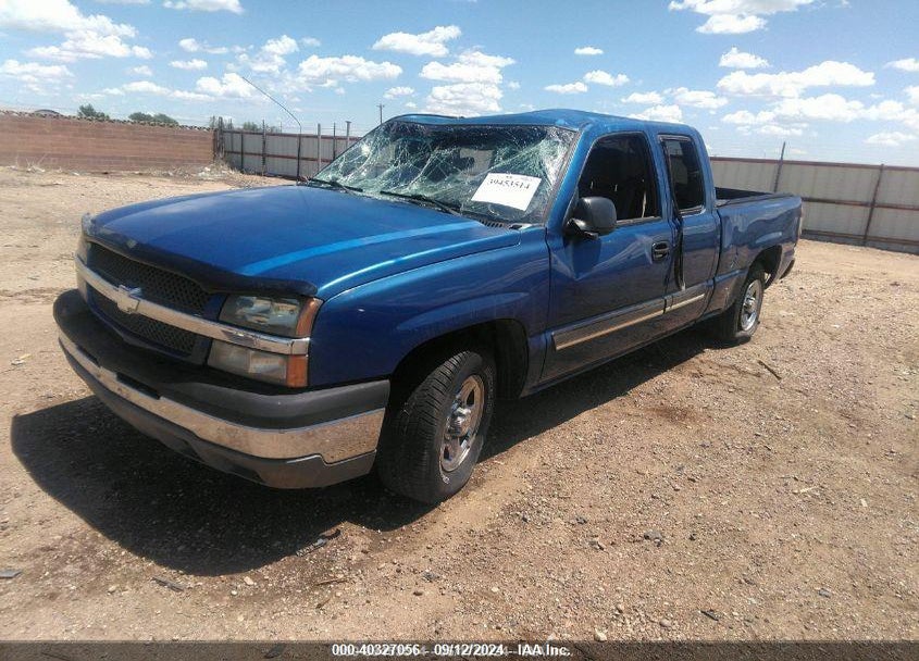2004 CHEVROLET SILVERADO 1500 LS VIN: 2GCEC19T341154891