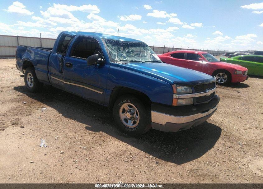 2004 CHEVROLET SILVERADO 1500 LS VIN: 2GCEC19T341154891