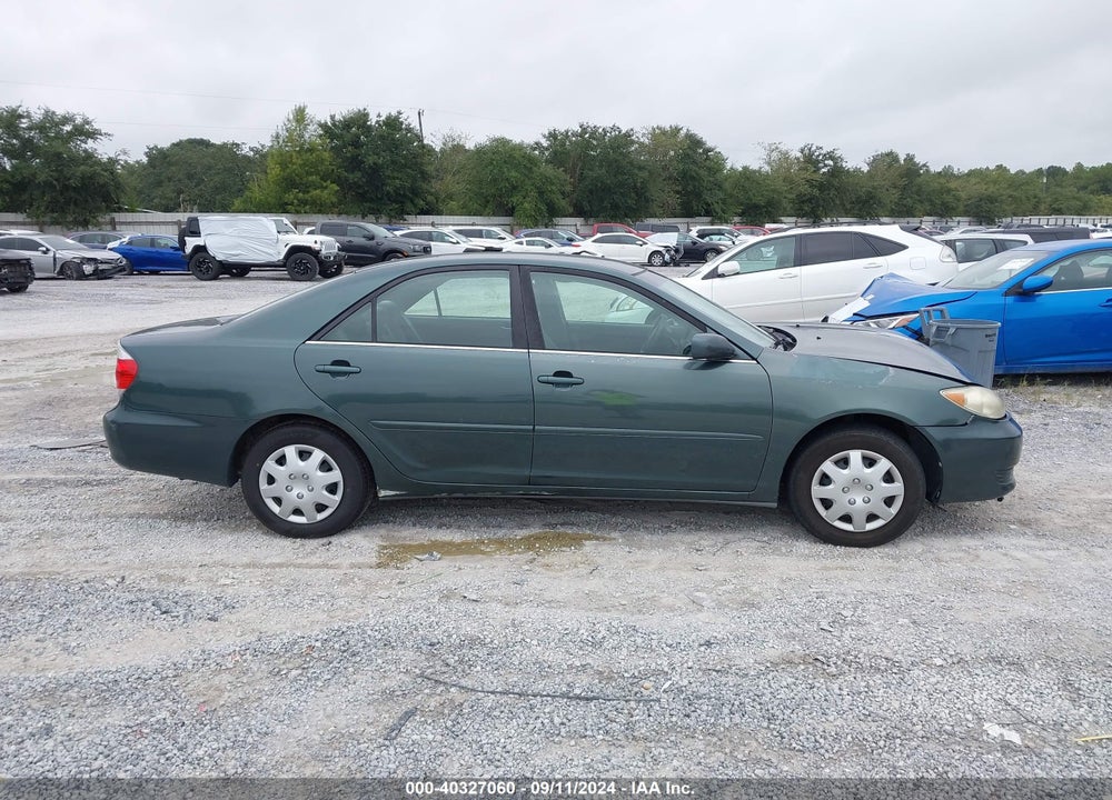 2005 TOYOTA CAMRY LE VIN: 4T1BE32K55U022940