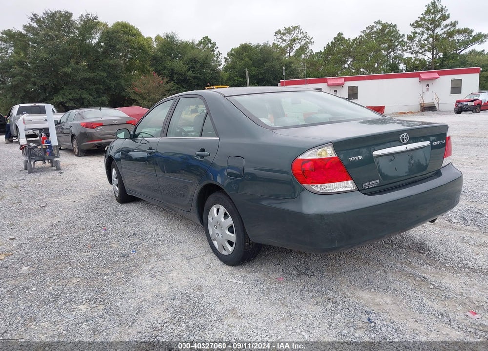 2005 TOYOTA CAMRY LE VIN: 4T1BE32K55U022940