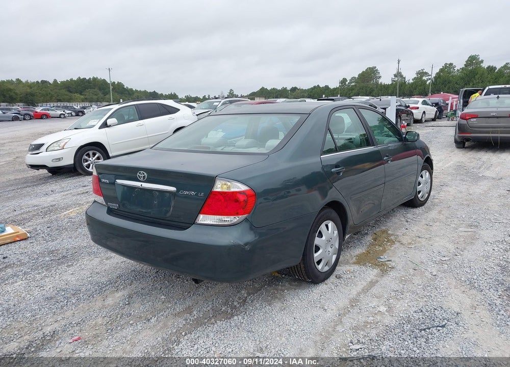 2005 TOYOTA CAMRY LE VIN: 4T1BE32K55U022940