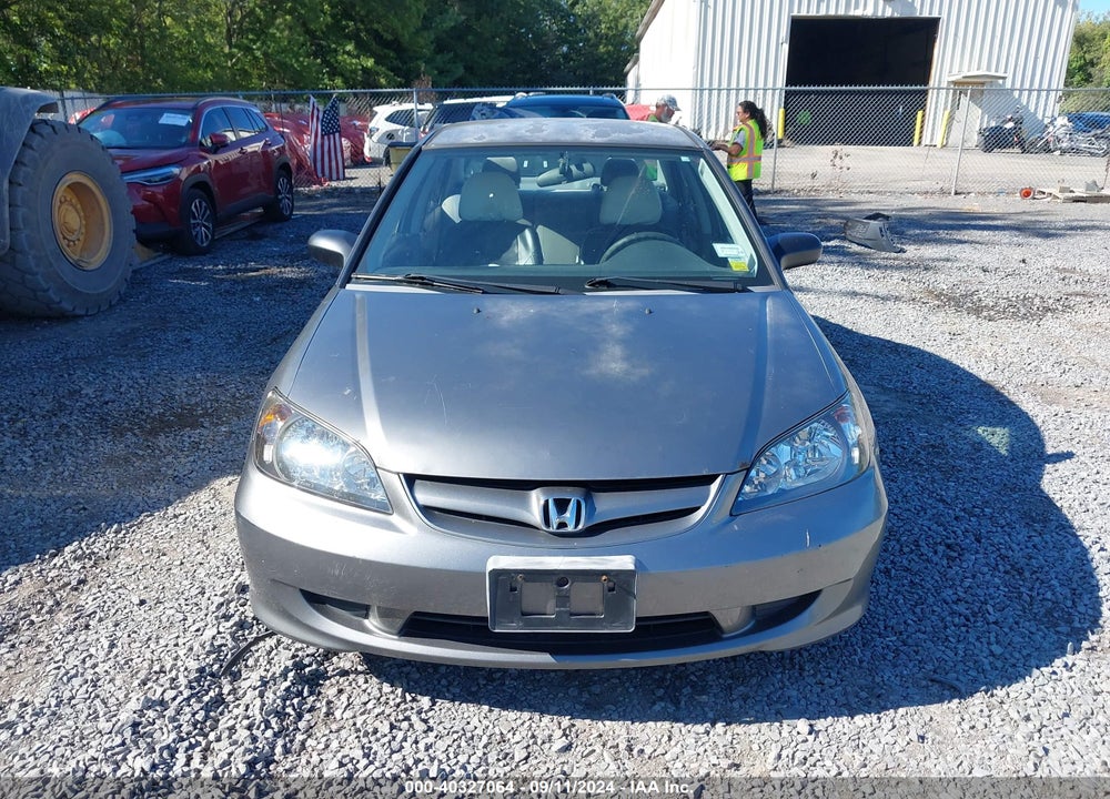 2005 HONDA CIVIC VP VIN: 2HGES16375H509871