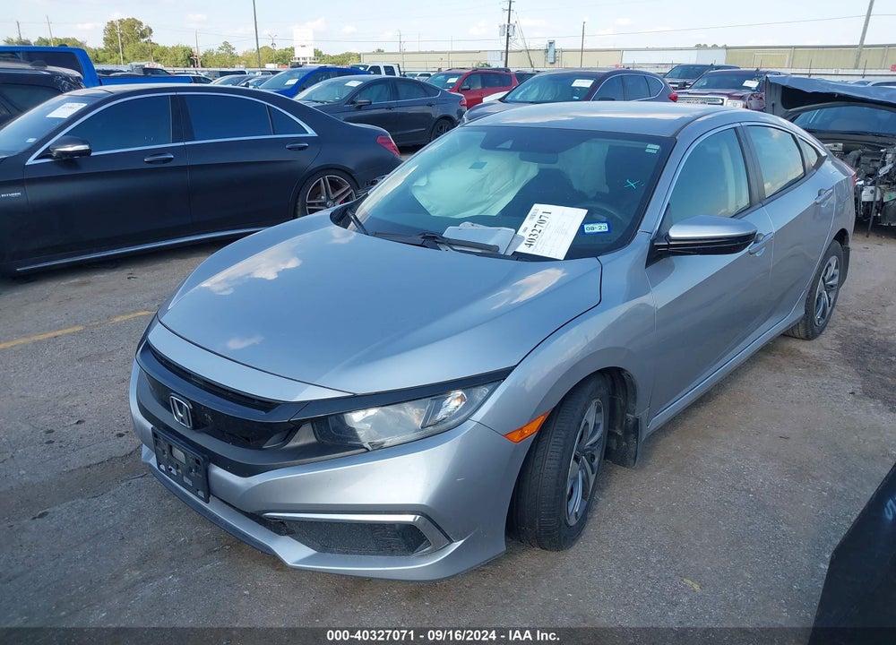 2019 HONDA CIVIC LX VIN: 2HGFC2F60KH505190