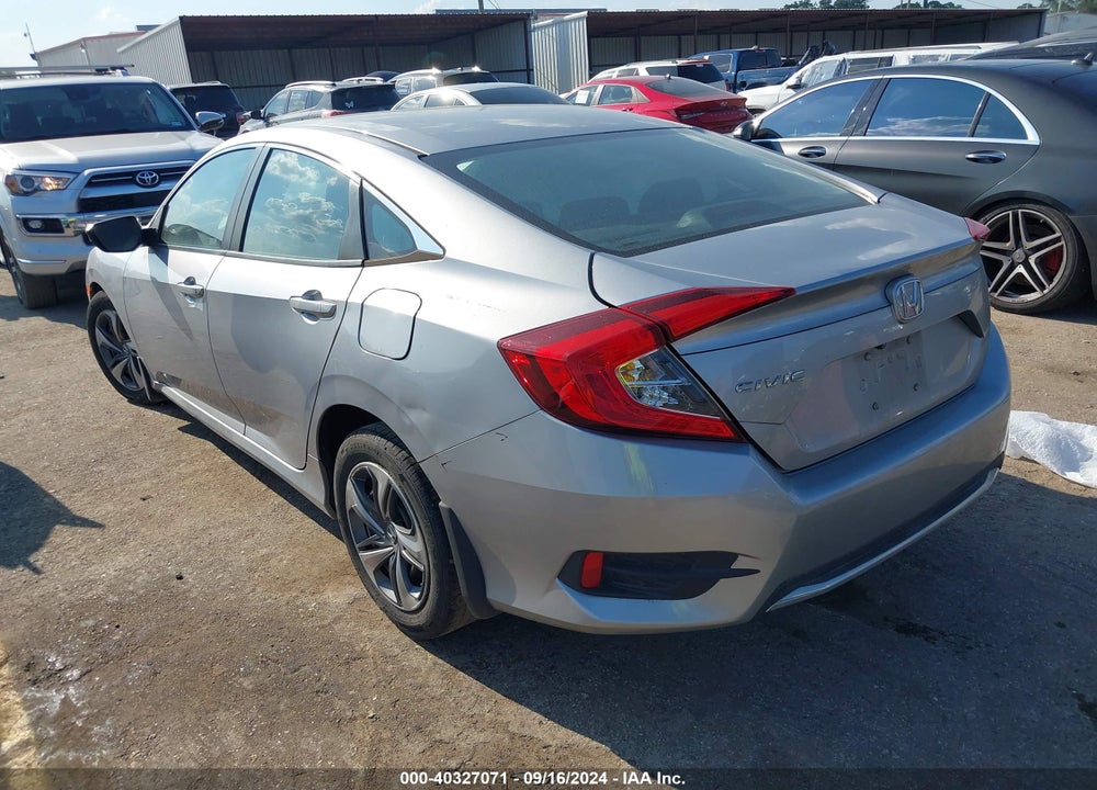 2019 HONDA CIVIC LX VIN: 2HGFC2F60KH505190