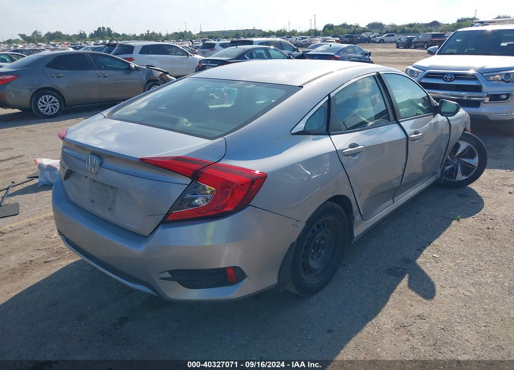 2019 HONDA CIVIC LX VIN: 2HGFC2F60KH505190