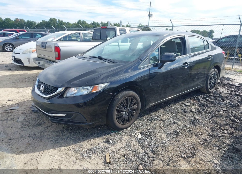 2013 HONDA CIVIC LX VIN: 2HGFB2F57DH571135