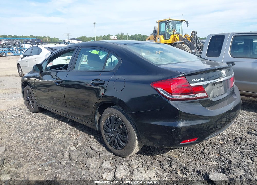 2013 HONDA CIVIC LX VIN: 2HGFB2F57DH571135