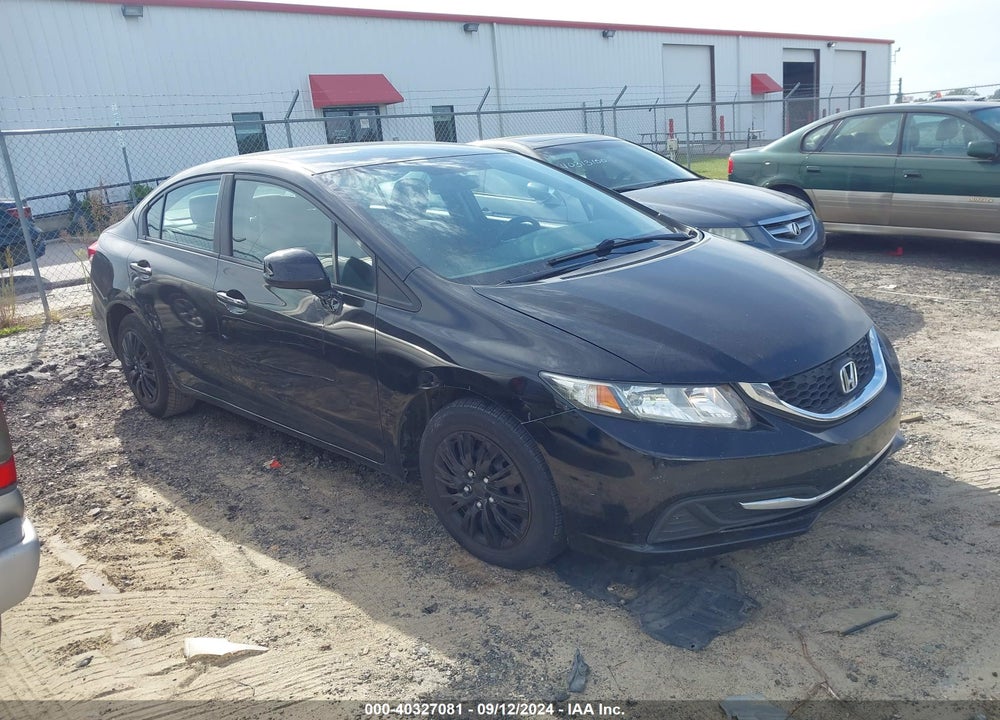 2013 HONDA CIVIC LX VIN: 2HGFB2F57DH571135