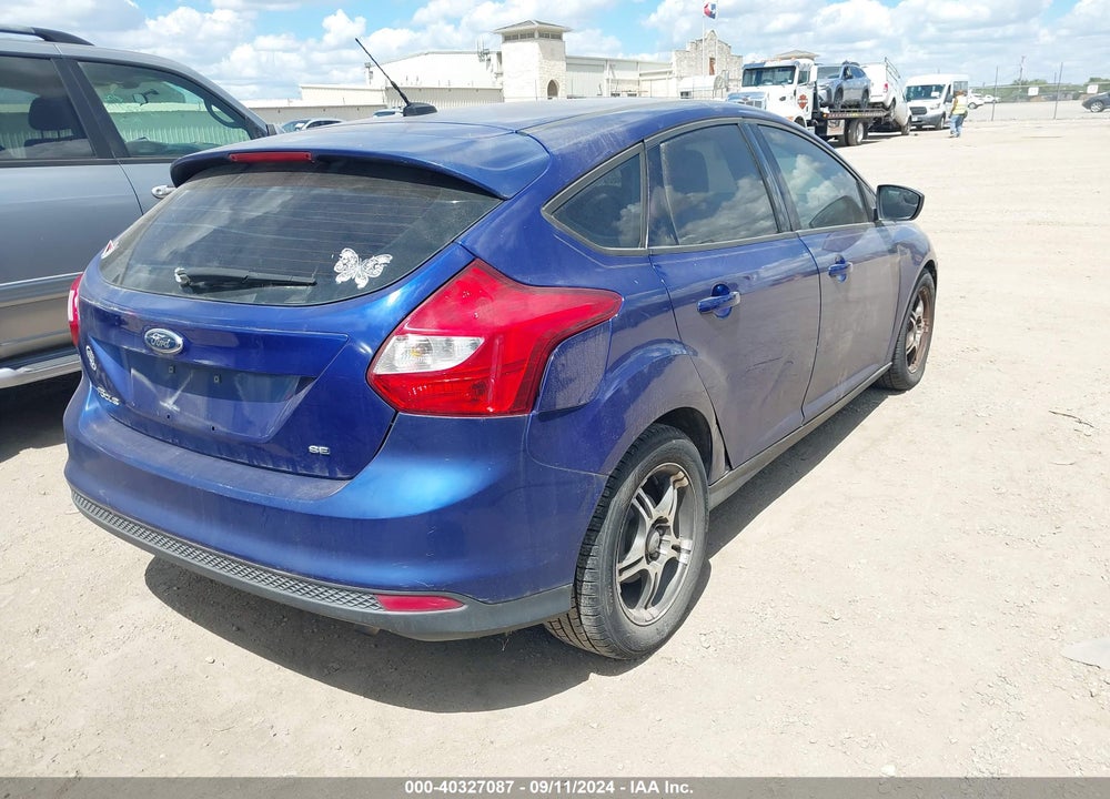 2012 FORD FOCUS SE VIN: 1FAHP3K24CL235430