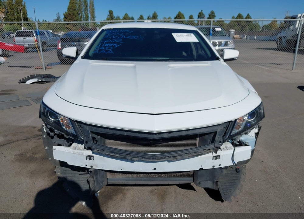 2018 CHEVROLET IMPALA VIN: 2G1105S35J9116612