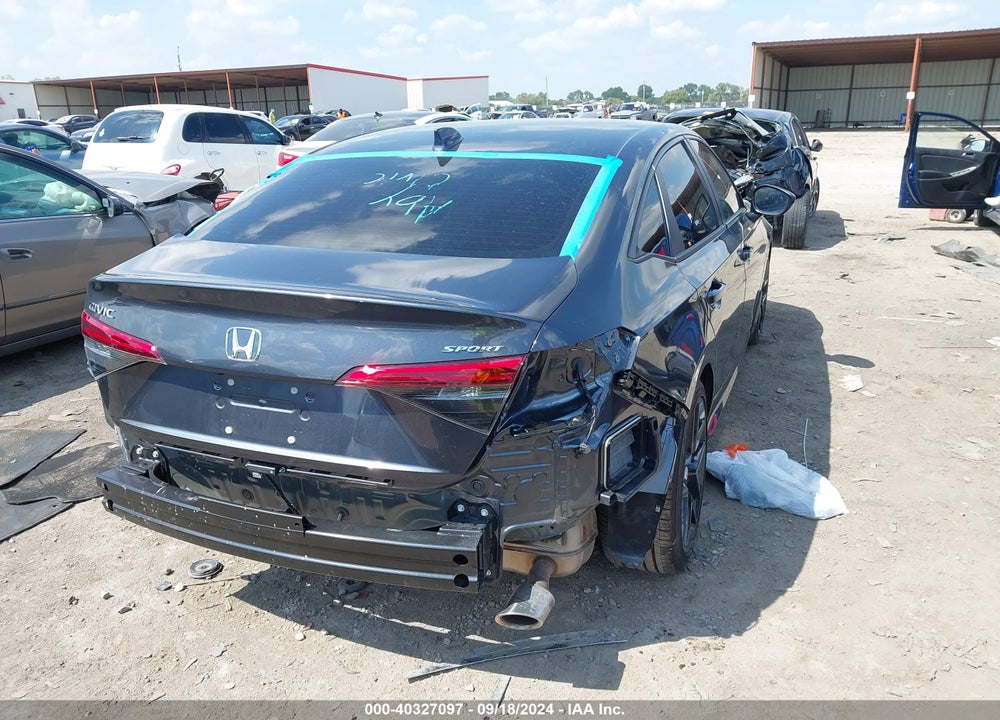 2024 HONDA CIVIC SPORT VIN: 2HGFE2F5XRH578384