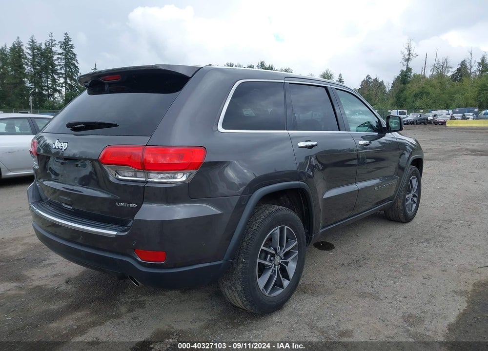 2017 JEEP GRAND CHEROKEE LIMITED 4X4 VIN: 1C4RJFBG0HC812880