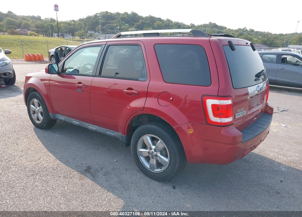 2011 FORD ESCAPE LIMITED VIN: 1FMCU9E71BKB46101