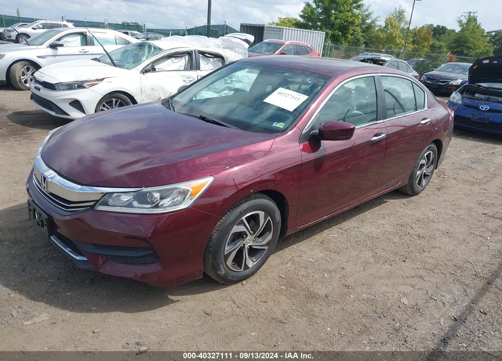 2016 HONDA ACCORD LX VIN: 1HGCR2F39GA238967