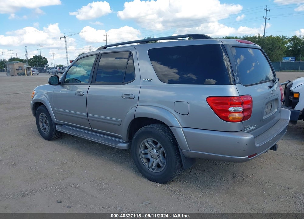 2004 TOYOTA SEQUOIA SR5 V8 VIN: 5TDZT34A24S206474