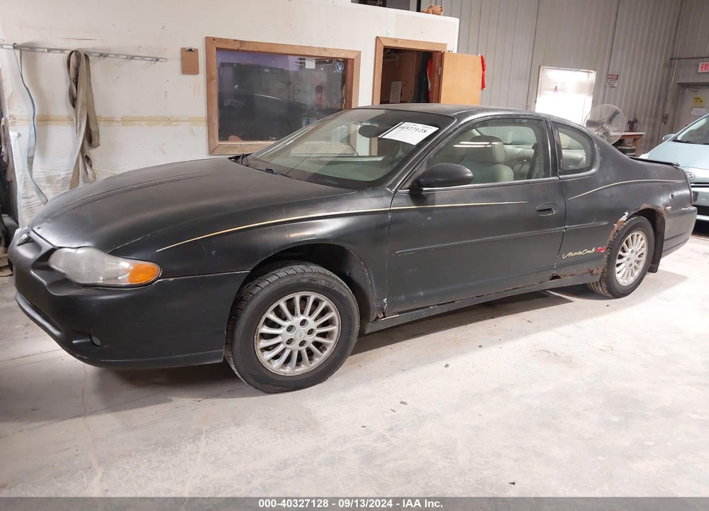 2003 CHEVROLET MONTE CARLO SS VIN: 2G1WX12K039250741