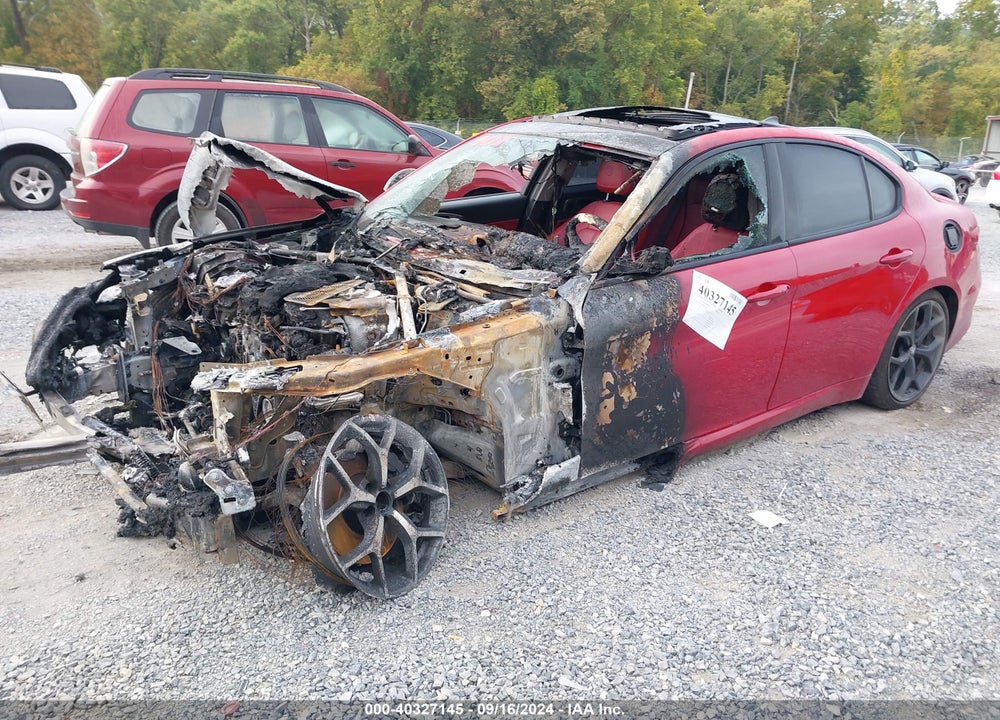 2019 ALFA ROMEO GIULIA SPORT AWD VIN: ZARFANAN0K7612472
