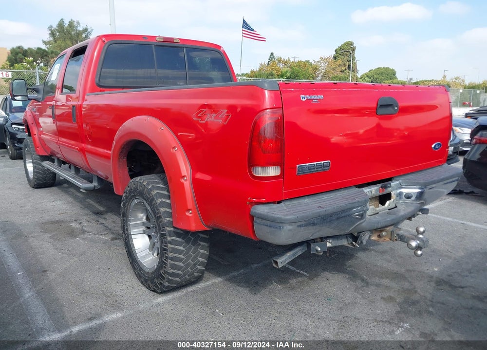 2006 FORD F-250 AMARILLO/LARIAT/XL/XLT VIN: 1FTSW21PX6EB19801