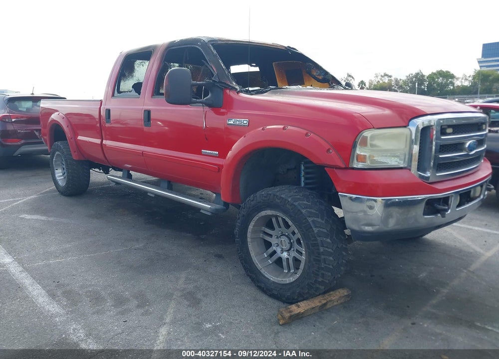 2006 FORD F-250 AMARILLO/LARIAT/XL/XLT VIN: 1FTSW21PX6EB19801