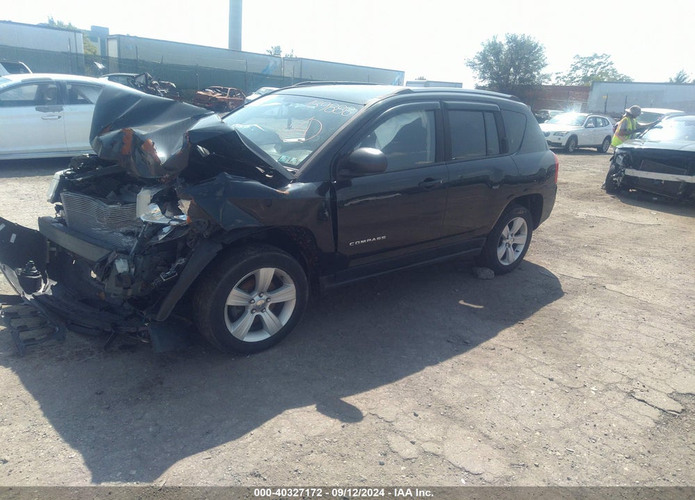 2013 JEEP COMPASS LATITUDE VIN: 1C4NJDEB1DD189888