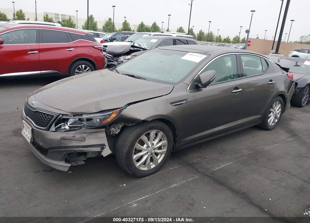 2014 KIA OPTIMA EX VIN: 5XXGN4A75EG307673
