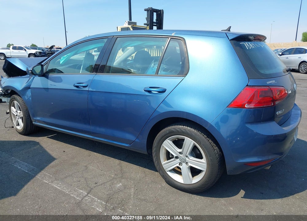 2017 VOLKSWAGEN GOLF TSI S 4-DOOR/TSI SE 4-DOOR/TSI SEL 4-DOOR/TSI WOLFSBURG EDITION 4-DOOR VIN: 3VW217AU1HM012583