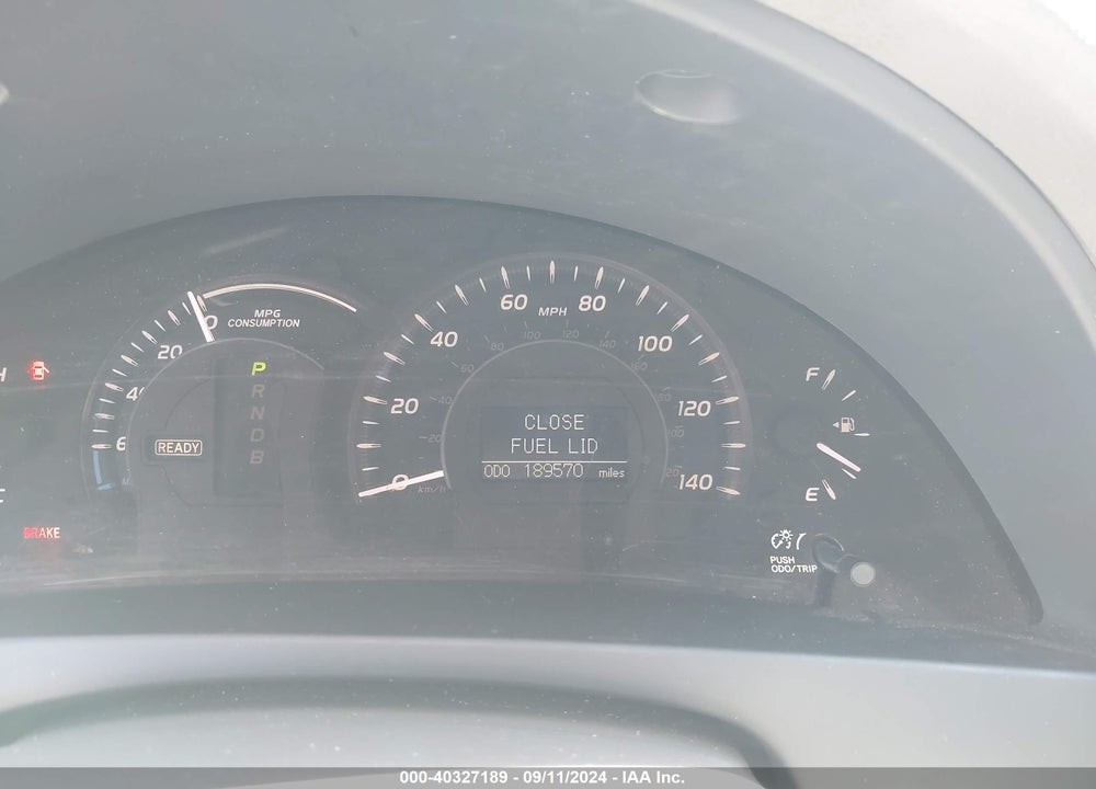 2007 TOYOTA CAMRY HYBRID VIN: JTNBB46K273010004