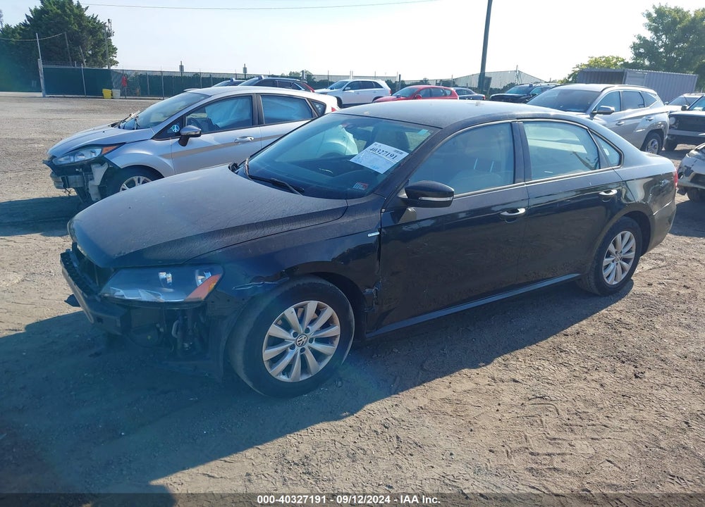 2014 VOLKSWAGEN PASSAT 1.8T WOLFSBURG EDITION VIN: 1VWAT7A33EC101078