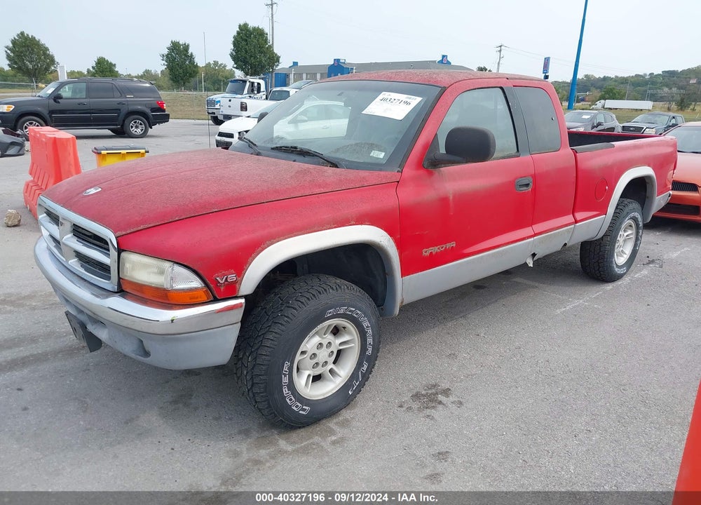 1998 DODGE DAKOTA SLT/SPORT VIN: 1B7GG22X3WS560317
