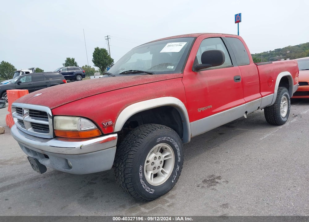 1998 DODGE DAKOTA SLT/SPORT VIN: 1B7GG22X3WS560317