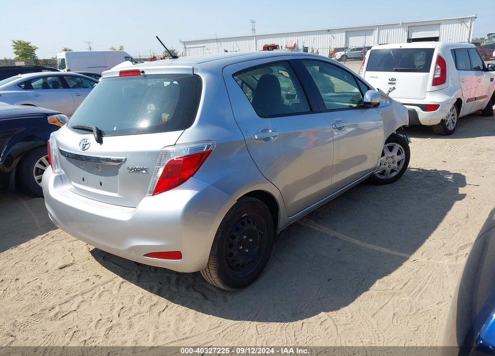 2014 TOYOTA YARIS L (TMC/CBU PLANT) VIN: JTDKTUD31ED592536