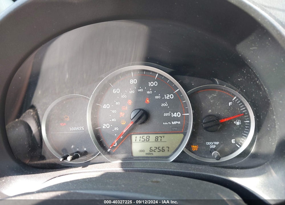2014 TOYOTA YARIS L (TMC/CBU PLANT) VIN: JTDKTUD31ED592536