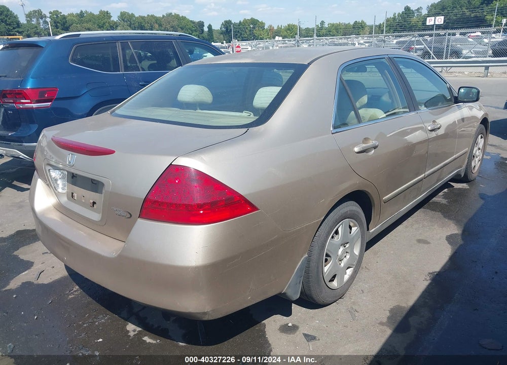 2007 HONDA ACCORD 2.4 LX VIN: 1HGCM56477A180608