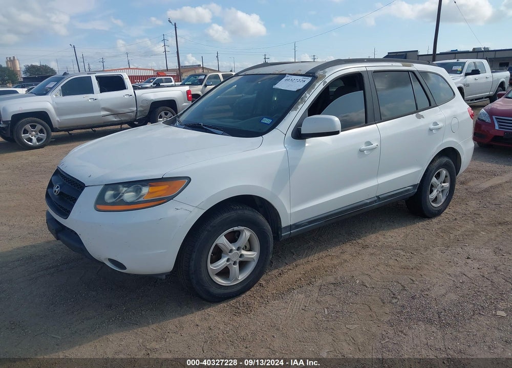 2008 HYUNDAI SANTA FE GLS VIN: 5NMSG13DX8H202705