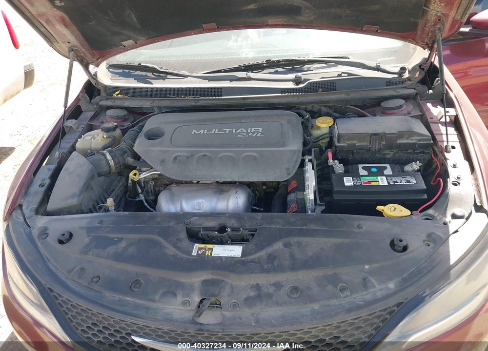 2015 CHRYSLER 200 S VIN: 1C3CCCBB6FN657924