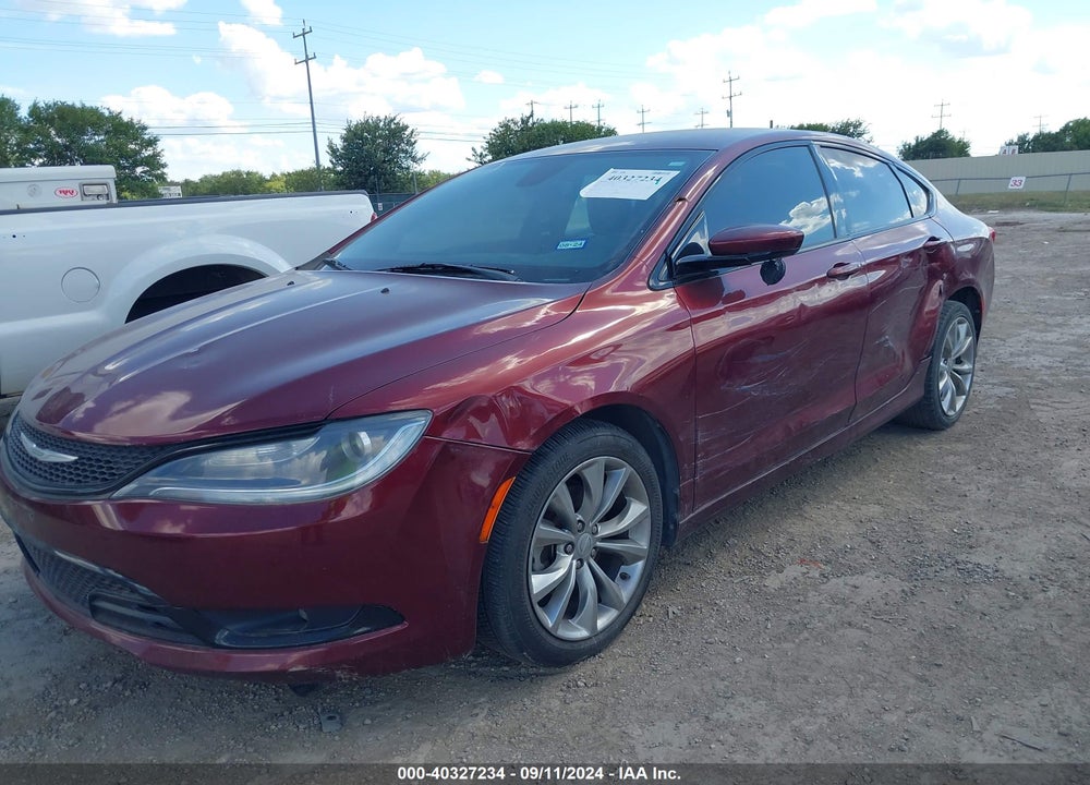 2015 CHRYSLER 200 S VIN: 1C3CCCBB6FN657924
