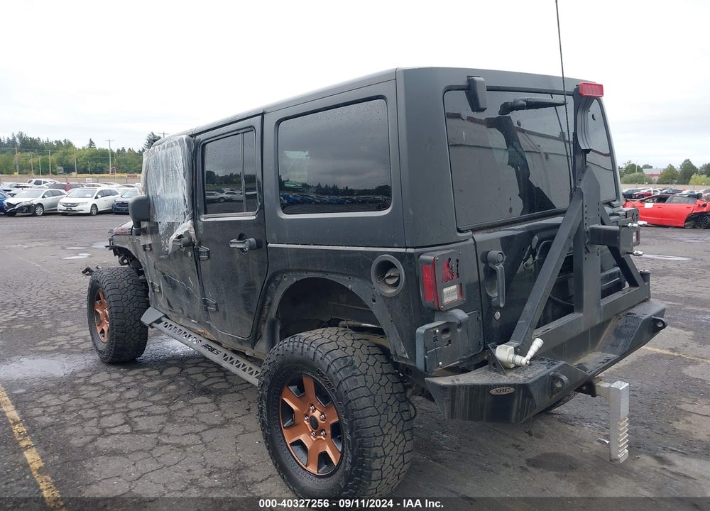 2014 JEEP WRANGLER UNLIMITED RUBICON VIN: 1C4BJWFG6EL120498