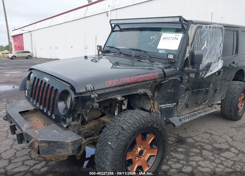 2014 JEEP WRANGLER UNLIMITED RUBICON VIN: 1C4BJWFG6EL120498