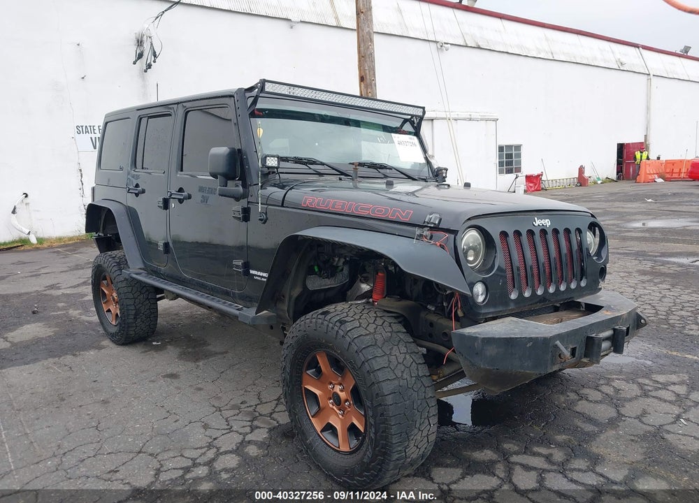 2014 JEEP WRANGLER UNLIMITED RUBICON VIN: 1C4BJWFG6EL120498