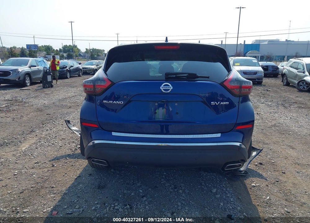 2021 NISSAN MURANO SV INTELLIGENT AWD VIN: 5N1AZ2BS9MC126295