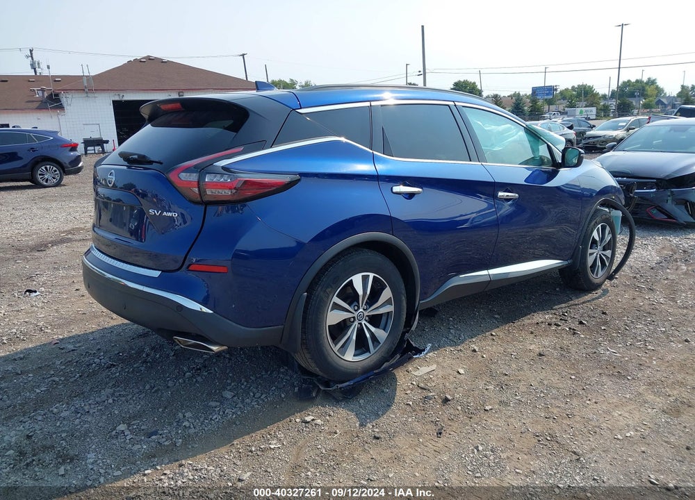 2021 NISSAN MURANO SV INTELLIGENT AWD VIN: 5N1AZ2BS9MC126295
