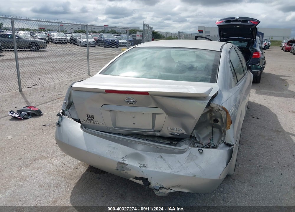 2006 NISSAN ALTIMA 2.5 S VIN: 1N4AL11D06N390165