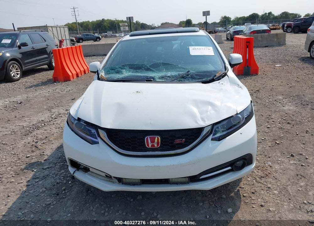 2013 HONDA CIVIC SI VIN: 2HGFB6E53DH700190