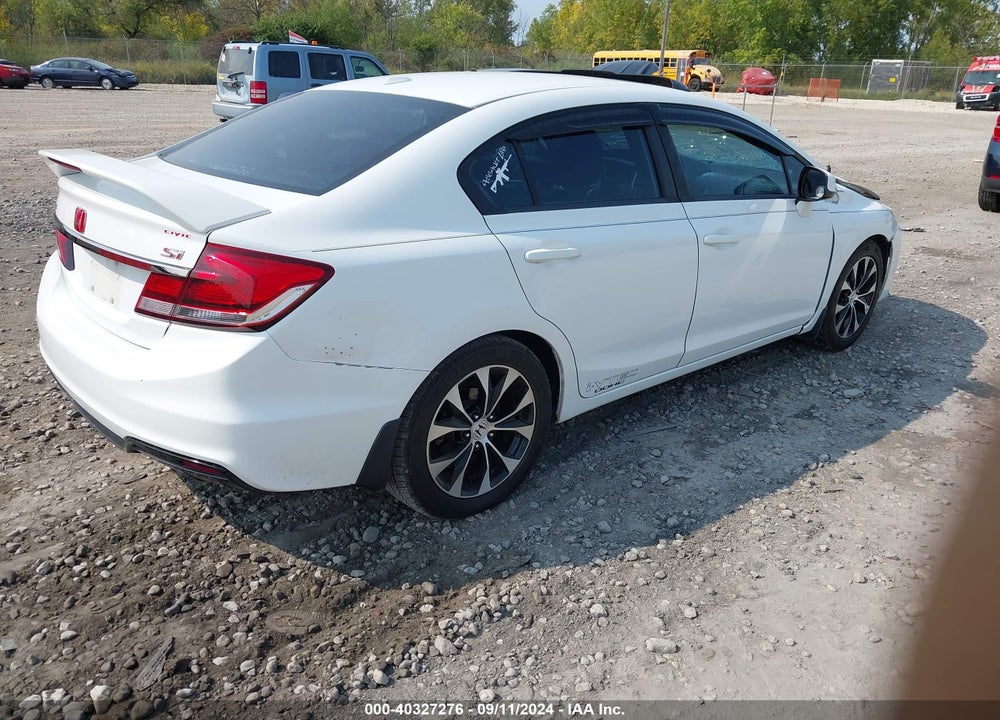2013 HONDA CIVIC SI VIN: 2HGFB6E53DH700190