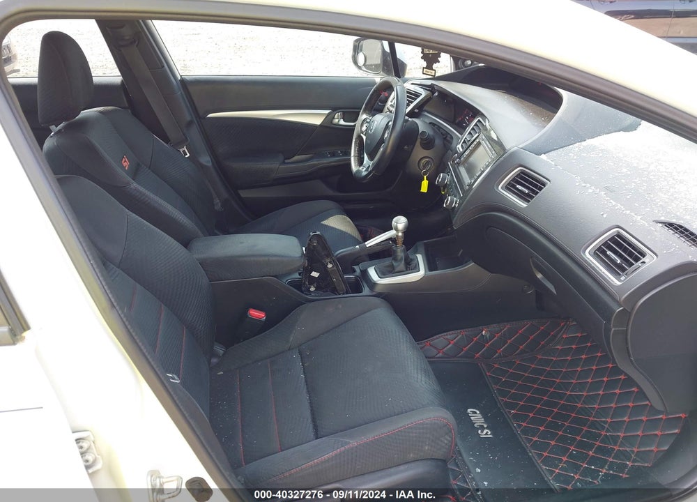 2013 HONDA CIVIC SI VIN: 2HGFB6E53DH700190