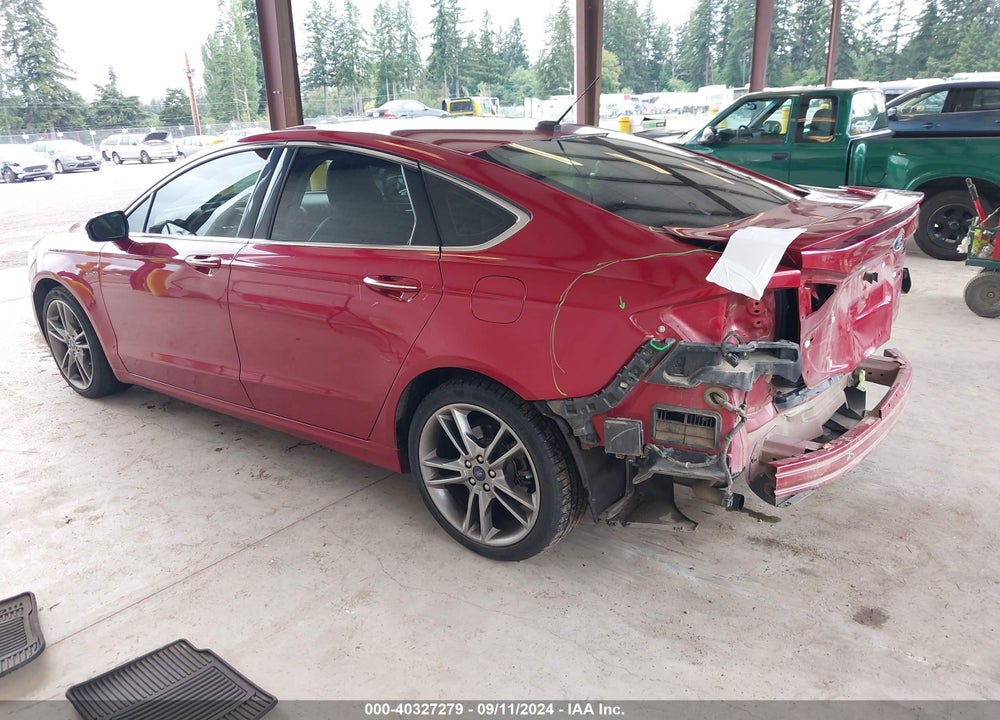 2016 FORD FUSION TITANIUM VIN: 3FA6P0D98GR187843